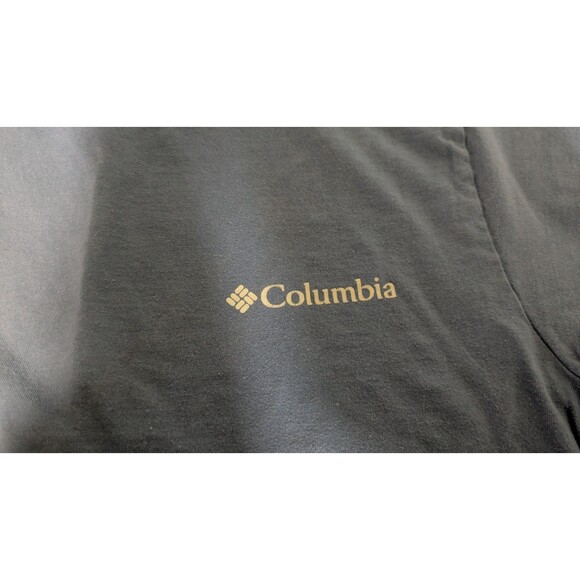 Columbia Sportswear Men's Light Blue T-Shirt Graphic Print Short Sleeve Size S - Picture 6 of 7